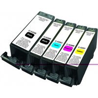 Générique Pack de 5 cartouches C-525/526 2BK/C/M/Y