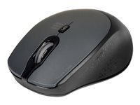 Port Connect Souris sans fil et silencieuse (noir)