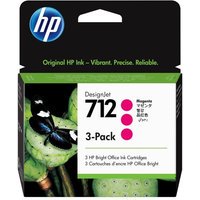 HP 712 Pack de 3 (3ED78A) - Magenta