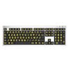 LogicKeyboard LargePrint PC (Jaune/Noir)