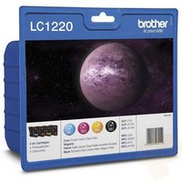 Brother LC1220VALBP (Noir, Cyan, Magenta, Jaune)
