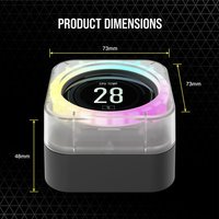 Corsair Kit de mise à niveau pour ELITE LCD Display - Transparent