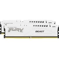 Kingston Fury Beast White - 2 x 32 Go (64 Go) - DDR5 6000 MHz - CL30