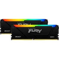 Kingston Fury Beast RGB - 2 x 8 Go (16 Go) - DDR4 3200 MHz - CL16
