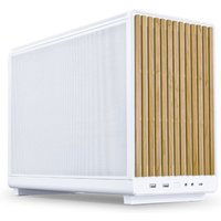 Lian Li A3-mATX - Blanc / Bois Clair