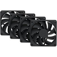 Hyte FA12 Noir - Pack de 4