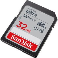 Sandisk Ultra SDHC UHS-I 32 Go (SDSDUN4-032G-GN6IN)