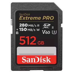 Sandisk Extreme PRO UHS-II V60 512 Go