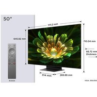 TCL 50C61K - TV 4K UHD HDR - 126 cm