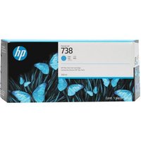 HP 738 (676M6A) - Cyan
