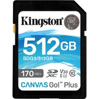 Kingston SDXC UHS-I U3 C10 V30 512Go - SDG3/512GB#