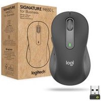 Logitech M650 Signature L for Business - Graphite/Sans Fil