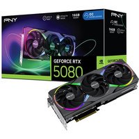 Pny Nvidia GeForce RTX 5080 16GB ARGB Overclocked Triple Fan