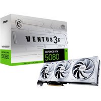 MSI Nvidia GeForce RTX 5080 16G VENTUS 3X OC Blanc