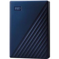 WD My Passport for Mac 6TB blue - Portable Hard Drive - Time Machine ready with password protection