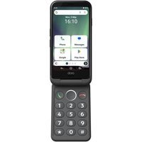 Doro hybride avec clapet et clavier pour seniors Aurora A20 graphite