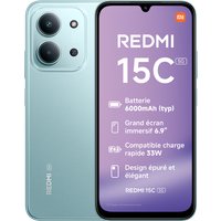 Xiaomi Redmi 15C 6,9" 5G Double nano SIM 256 Go Mint Green