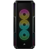 Corsair iCUE 5000T RGB Tempered Black - MT/SansAlim/E-ATX
