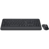 Logitech MK650 Graphite Signature - Wireless combo